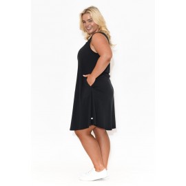 Black Swing Dress