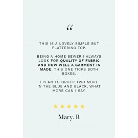 and White Stripe Maui Tee